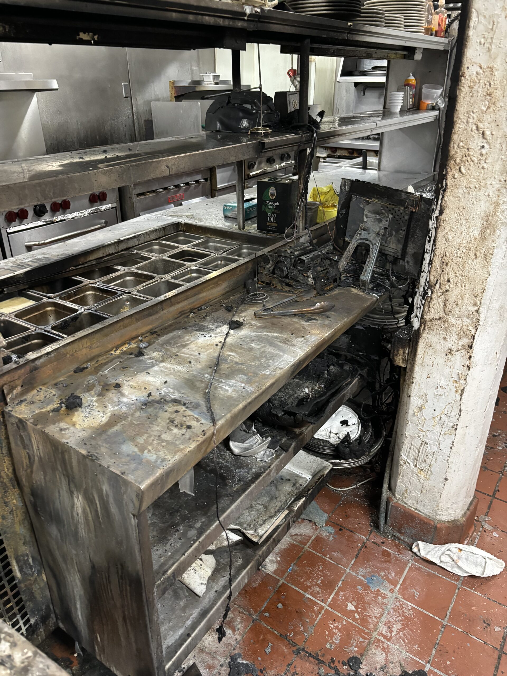 Fire damage